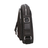 Borsa a tracolla uomo 100% PU Leather PCL3018-BLACK Northampton Polo Club