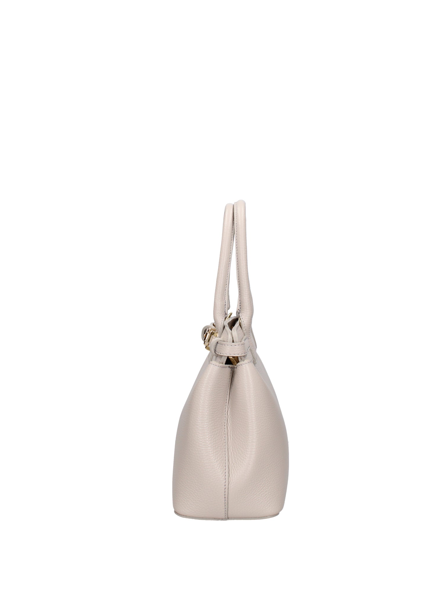 Borsa a mano da donna Vera Pelle 07146-D86 GRIGIO PERLA Viola Castellani