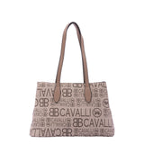 Borsa a spalla da donna Ecopelle BC1369-MARRONE B Cavalli