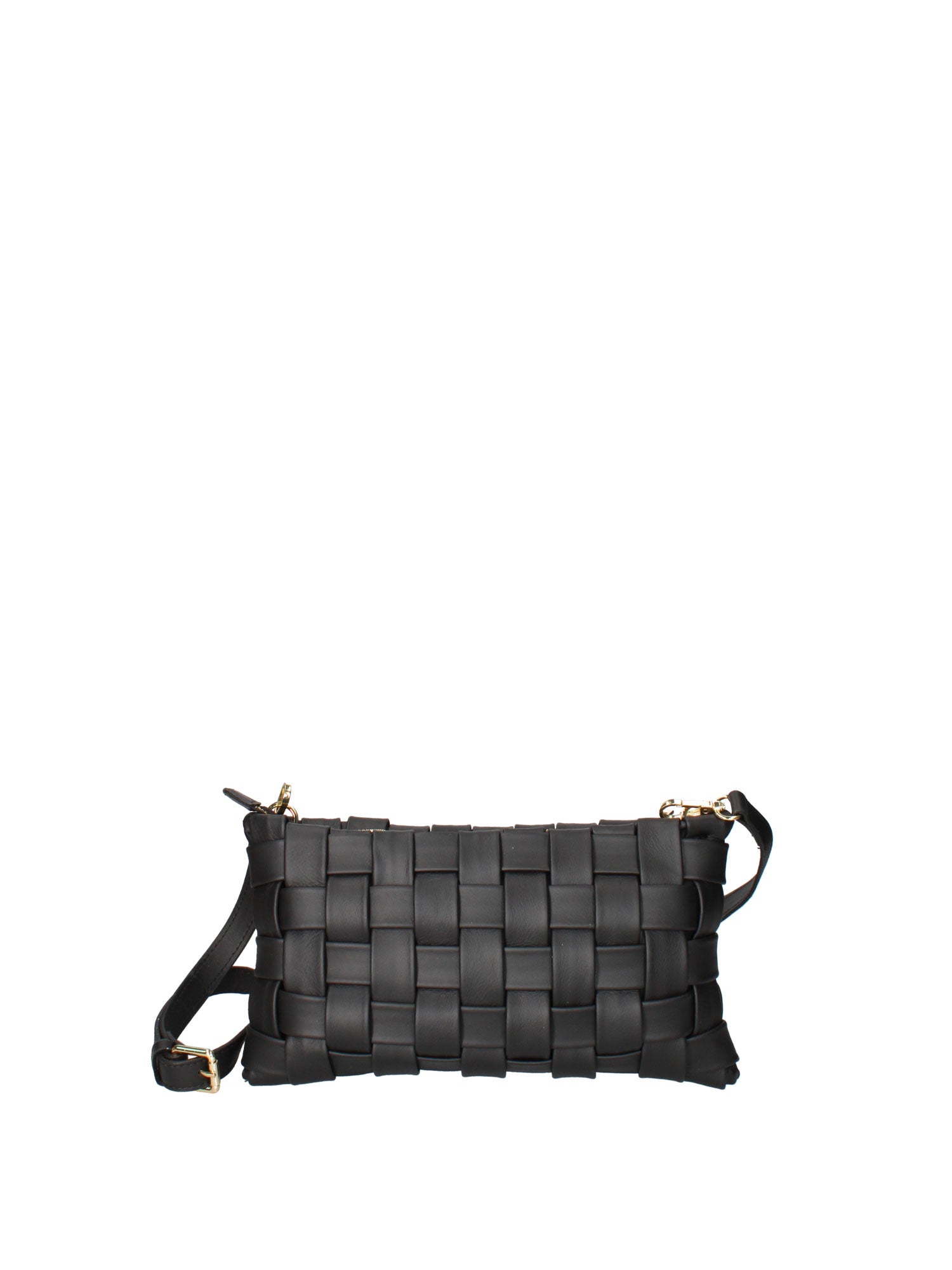 Borsa a tracolla da donna Vera pelle ROB3-NERO Roberta Rossi
