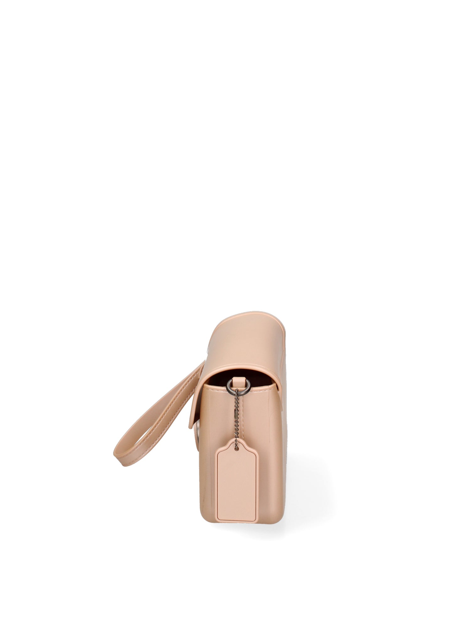 Borsa a tracolla da donna 100% PVC FLAT-BUBLE-APRICOT - SATIN CDF Marc Ellis