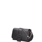 Borsa a tracolla da donna Vera pelle 07143-D28 NERO Roberta Rossi