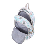 XN3637-6-MINT GREEN LEAF Zaino unisex Seraphina Plus Aoking