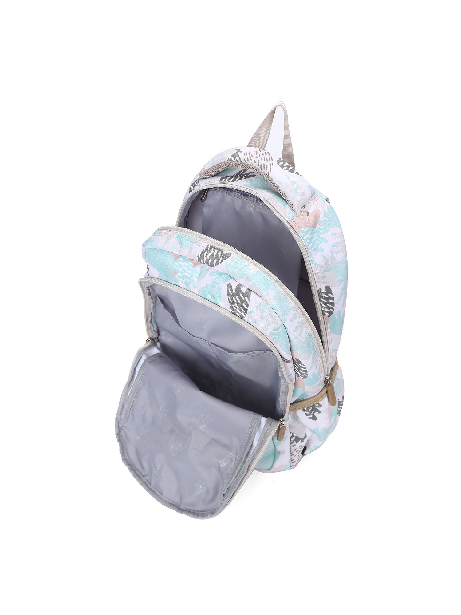 XN3637-6-MINT GREEN LEAF Zaino unisex Seraphina Plus Aoking