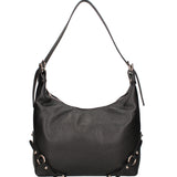 Fiorenza Lux Borsa a spalla da donna Vera pelle 07140-D28 NERO Viola Castellani
