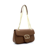 Siviglia Borsa a tracolla da donna Ecopelle VB-206-MARRONE 19V69 Italia
