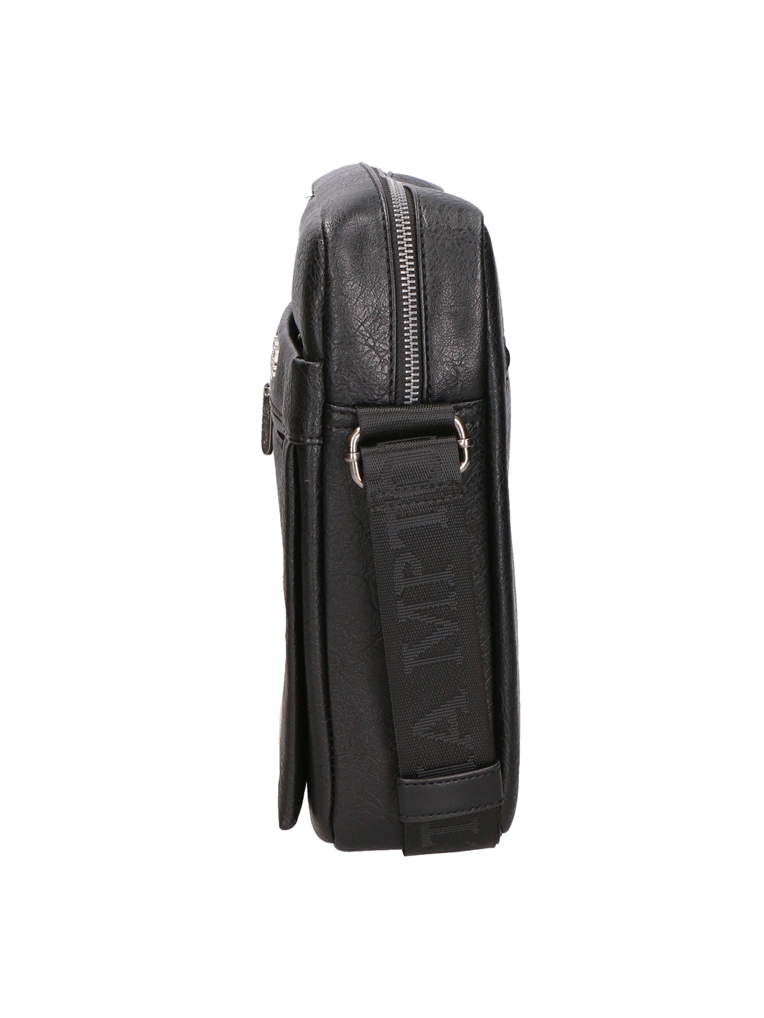 Borsa a tracolla uomo 100% pelle PU PCL3003-BLACK Northampton Polo Club