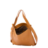 Borsa a spalla da donna Ecopelle e poliestere BC1407-YELLOW B Cavalli
