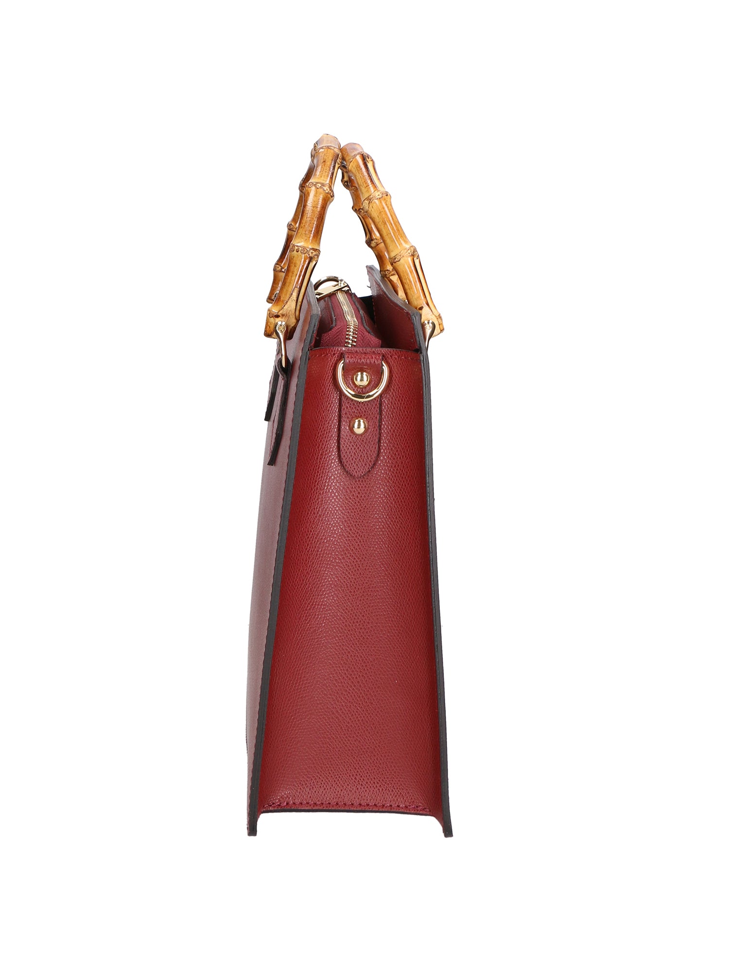 Lorenza Borsa a mano da donna Vera pelle 06524-P612 VINO Gave Lux