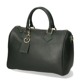 Aralia Borsa a bauletto da donna 100% pelle 5176-D14 VERDE SCURO DARK GREEN Gave Lux