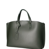 Lumena Borsa a mano da donna Vera pelle 2094-L135 VERDE BOTTIGLIA Gave Lux