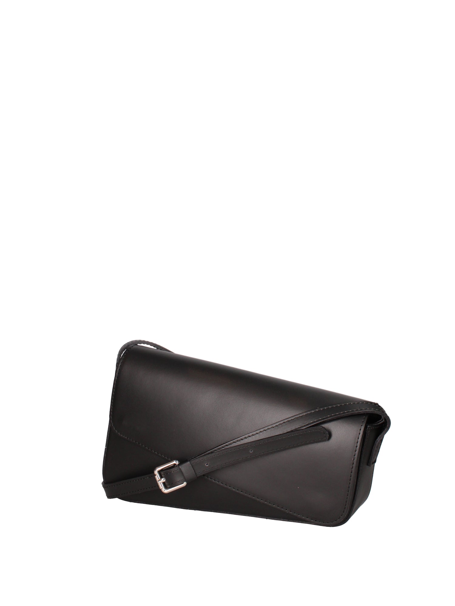 Borsa a tracolla da donna Vera pelle 07223-NERO Roberta Rossi