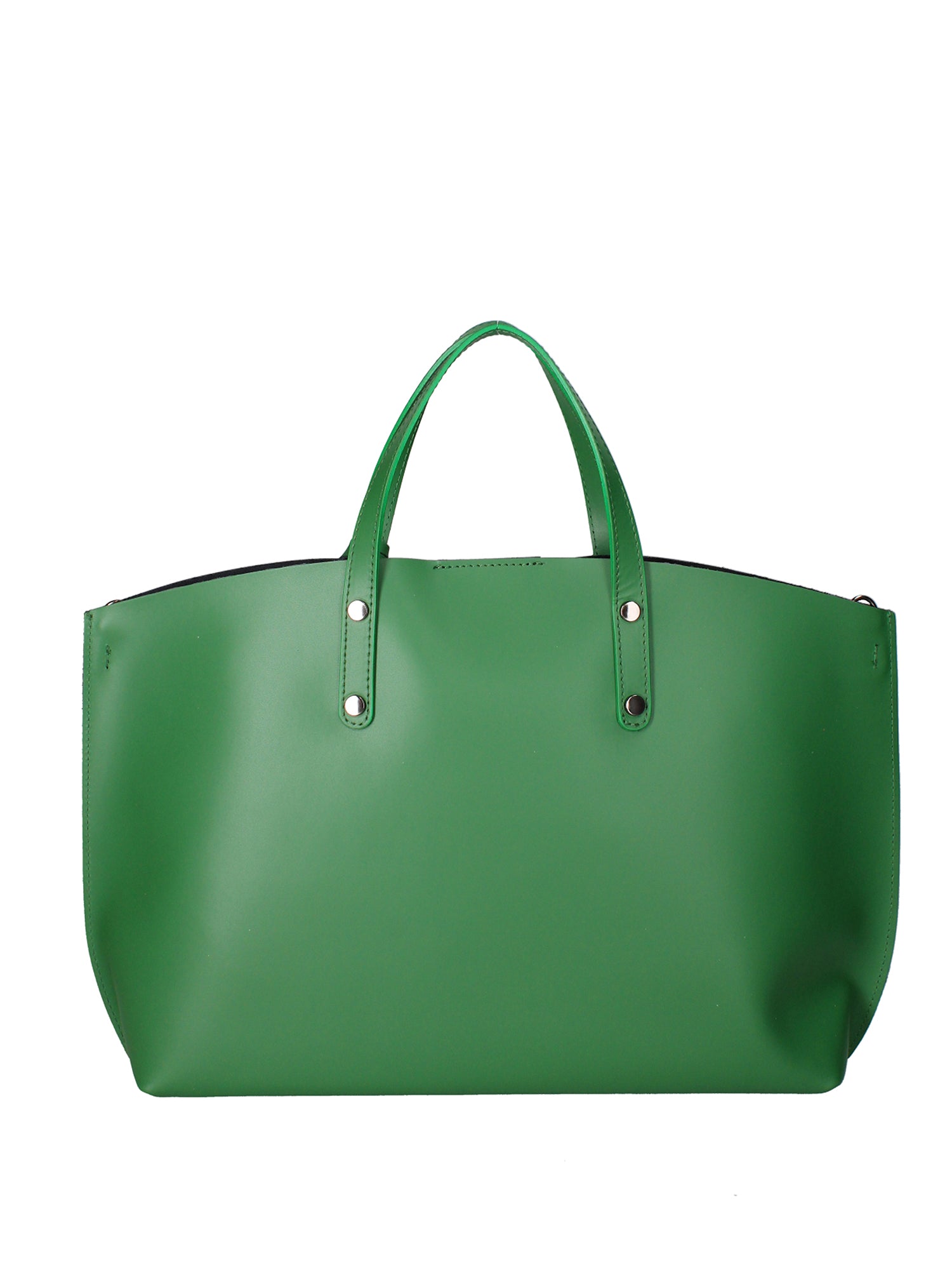 Lumena Borsa a mano da donna Vera pelle 2094-L160 VERDE Gave Lux