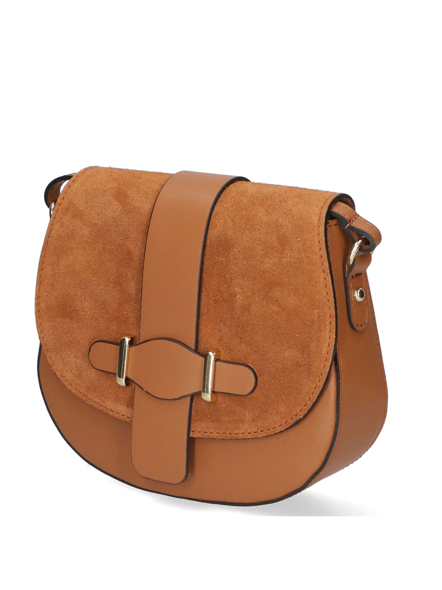 Carola Borsa a tracolla da donna Vera pelle 10036-L128 CUOIO Gave Lux