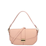 Borsa a spalla da donna Vera pelle 07229-L805 LILLA Roberta Rossi
