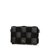 Aranea Borsa a tracolla donna Vera pelle R6080B-D28 NERO Chiara Ferretti