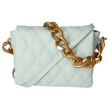 Adriana Borsa a mano da donna Vera pelle 04539-S102 CIELO Gave Lux