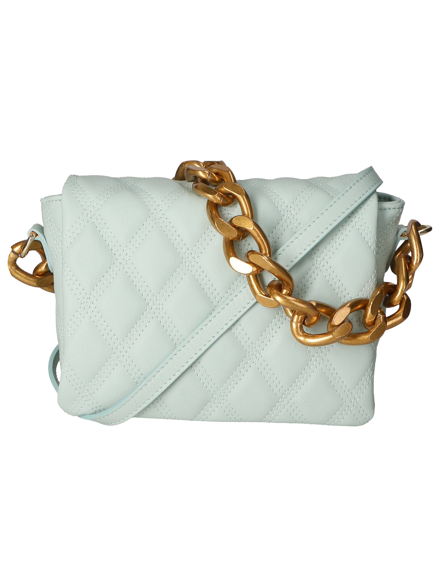 Adriana Borsa a mano da donna Vera pelle 04539-S102 CIELO Gave Lux