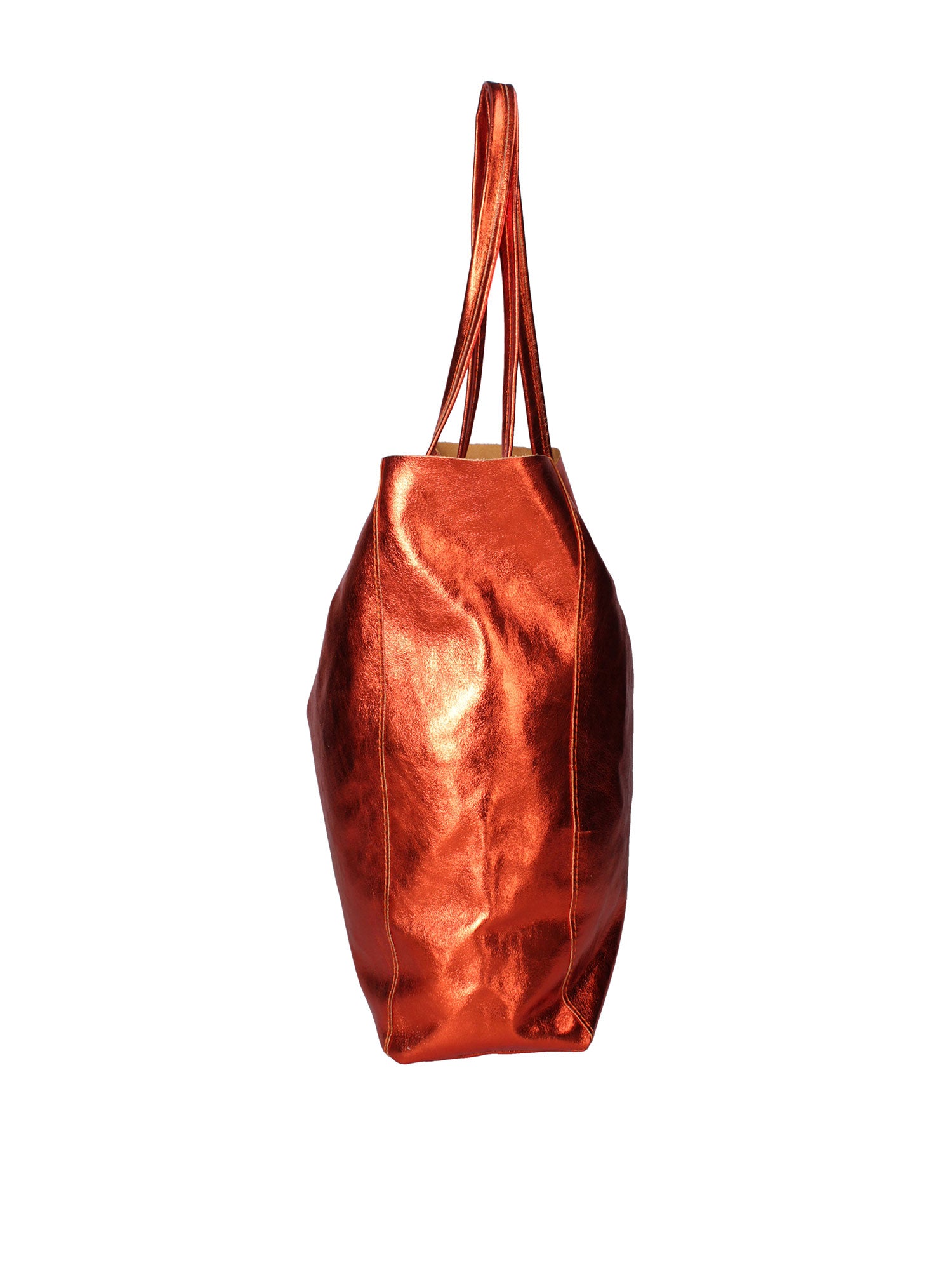 Íris Borsa a mano da donna Vera Pelle 07565-L010 ARANCIO Gave Lux
