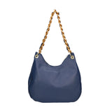 Artemisia Borsa a spalla da donna Vera pelle 05462-S24 BLU JEANS+L033 BLU Gave Lux