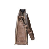 Valoria Borsa a spalla da donna Vera pelle 05414-B40 TAUPE SCURO Gave Lux