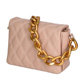 Adriana Borsa a mano da donna Vera pelle 04539-S68 NUDO Gave Lux