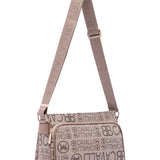 Borsa a tracolla da donna Ecopelle BC1438-KHAKI B Cavalli