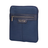 Borsa a tracolla uomo in pelle PU Casual PCL3154-BLUE Northampton Polo Club
