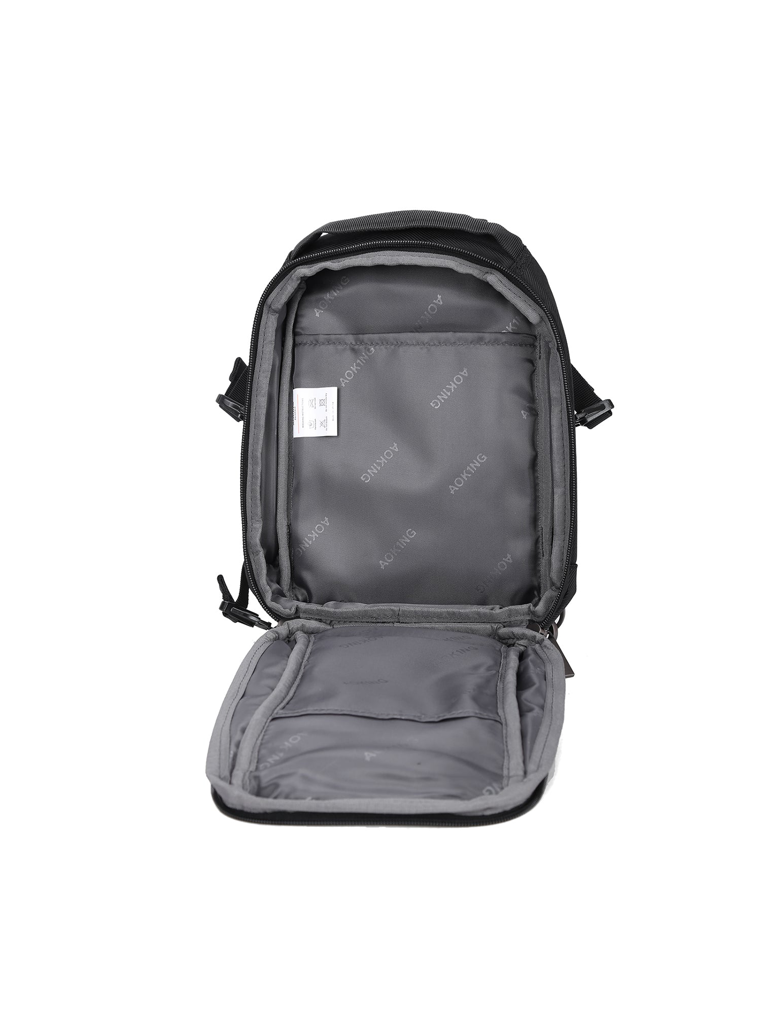 SY3081-BLACK Borsa a tracolla unisex Cadenza Aoking