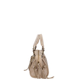 Erisia Borsa a spalla da donna Vera pelle 06091-004 TAUPE Gave Lux