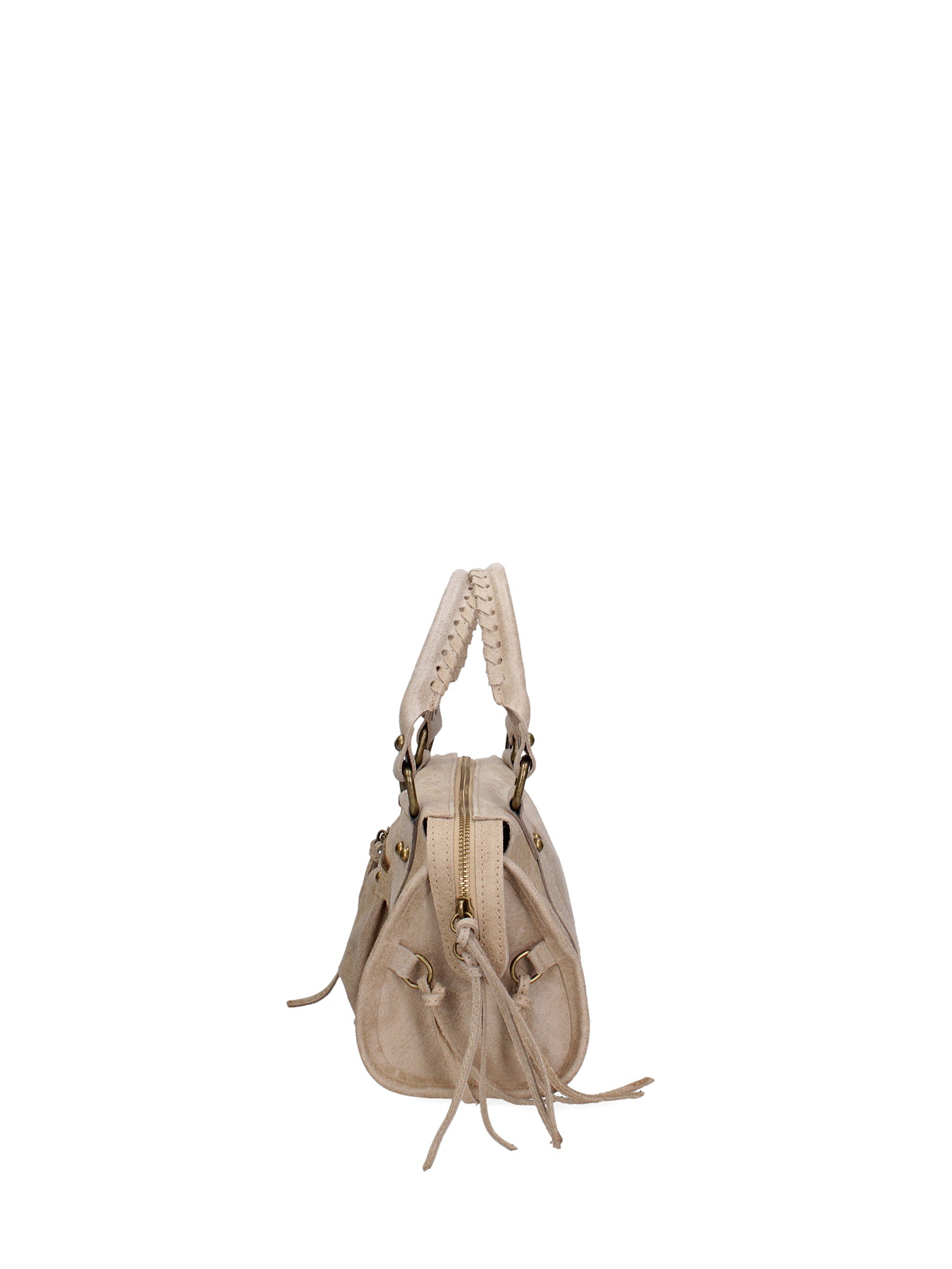 Erisia Borsa a spalla da donna Vera pelle 06091-004 TAUPE Gave Lux