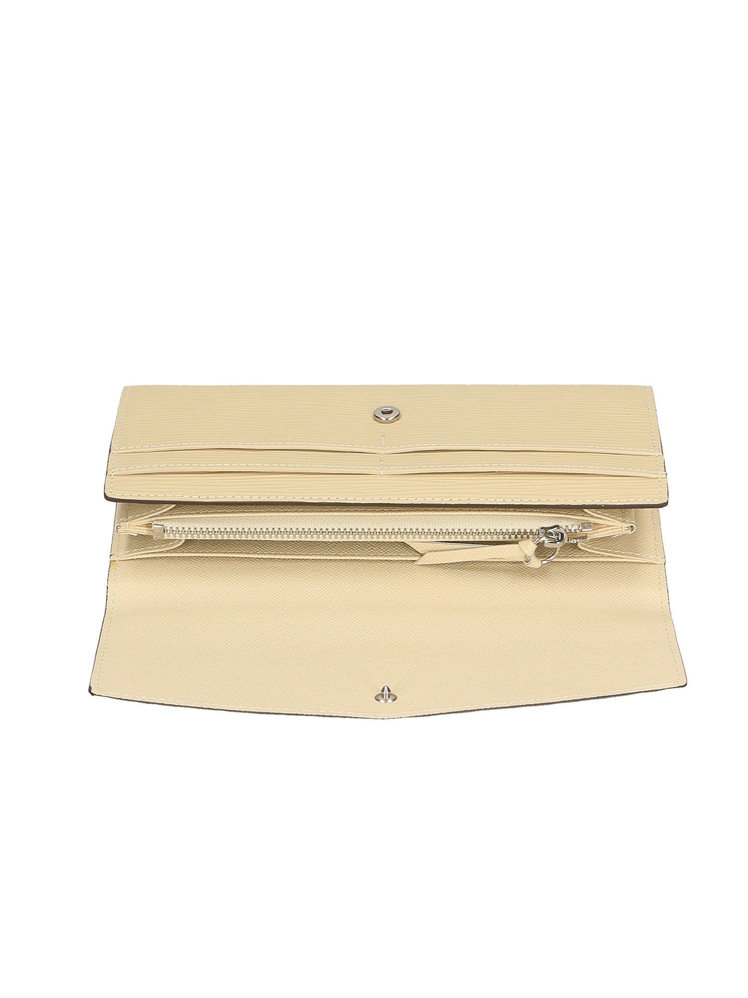 Manila Portafoglio da donna 100% pelle 60303 1-BEIGE Gave Lux