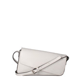 Borsa a tracolla da donna Vera pelle 07223-L119 GRIGIO CHIARO Roberta Rossi