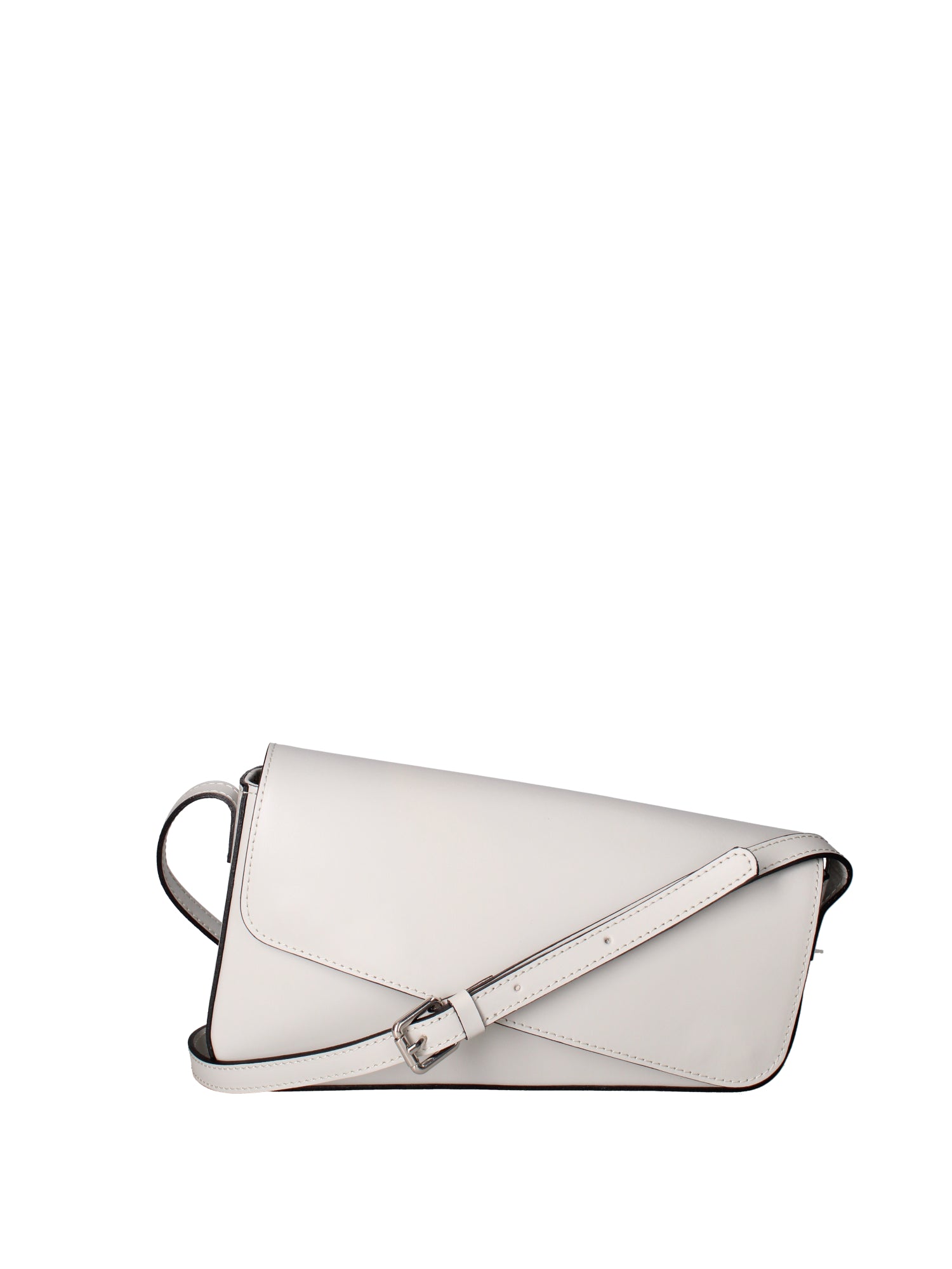 Borsa a tracolla da donna Vera pelle 07223-L119 GRIGIO CHIARO Roberta Rossi