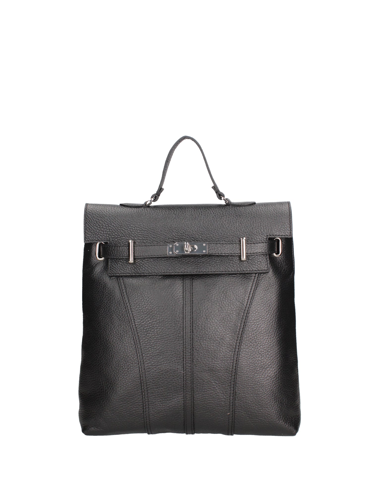Borsa a mano da donna Vera pelle 07248-D28 NERO Roberta Rossi