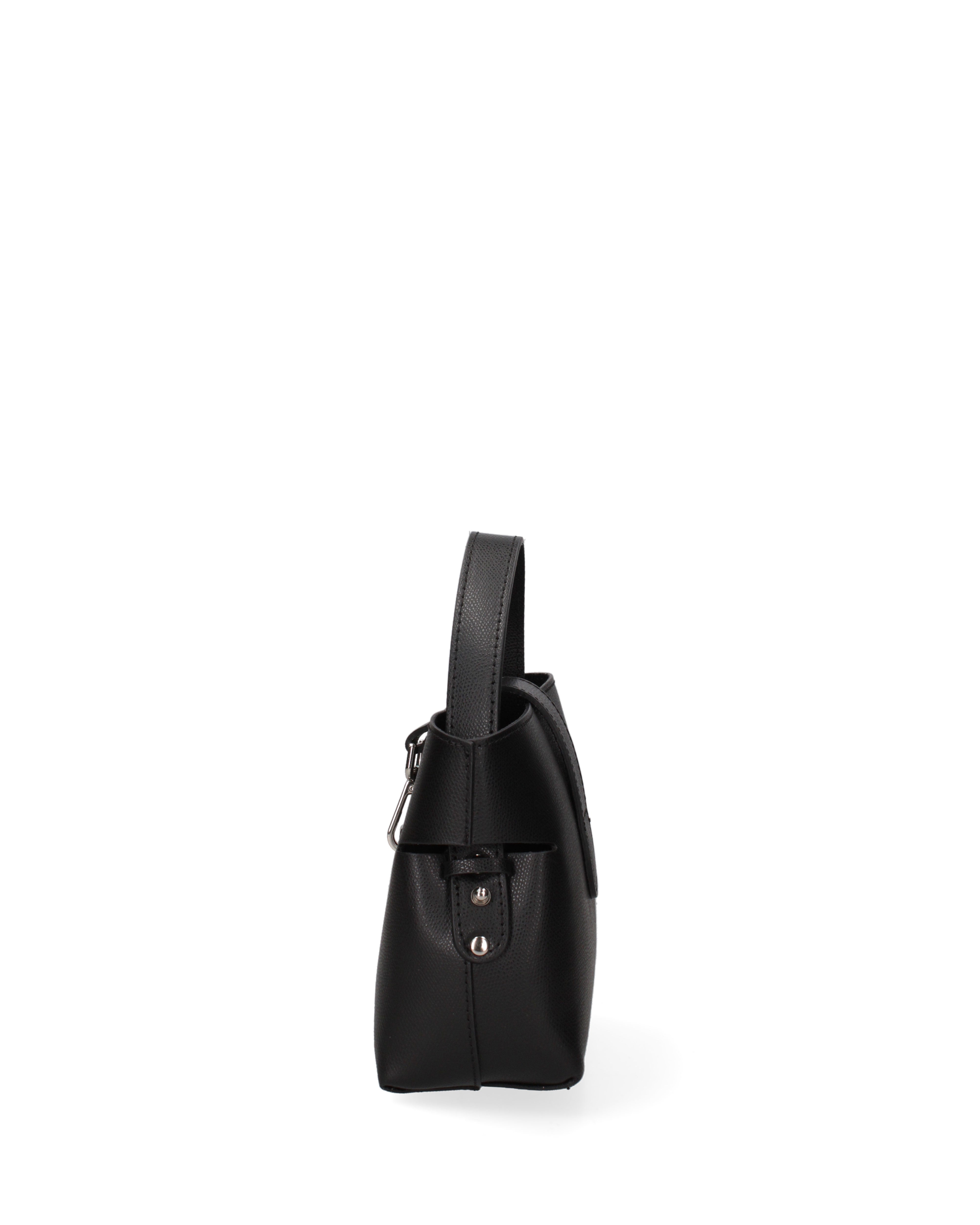 Modena Borsa a mano da donna Vera pelle 07380-NERO Gave Lux