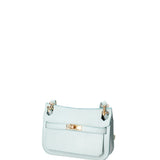 Katie Borsa a tracolla da donna 100% vera pelle 07145-D102 CIELO Viola Castellani