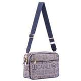 Borsa a tracolla da donna Ecopelle BC1416-BLU B Cavalli