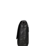 Borsa a spalla da uomo in vera pelle Casual JR-B141-BLACK John Richmond