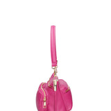Borsa a spalla da donna Vera pelle 07147-D02 FUXIA Roberta Rossi
