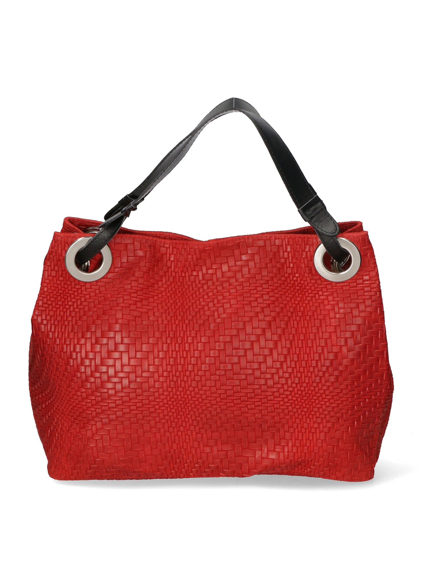 Emilia Borsa a spalla da donna Vera pelle 80059-023 ROSSO Gave Lux