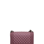 Borsa a mano donna 100% gomma FLAT PENKA M-DARK MAUVE-BRUSH CDF Marc Ellis