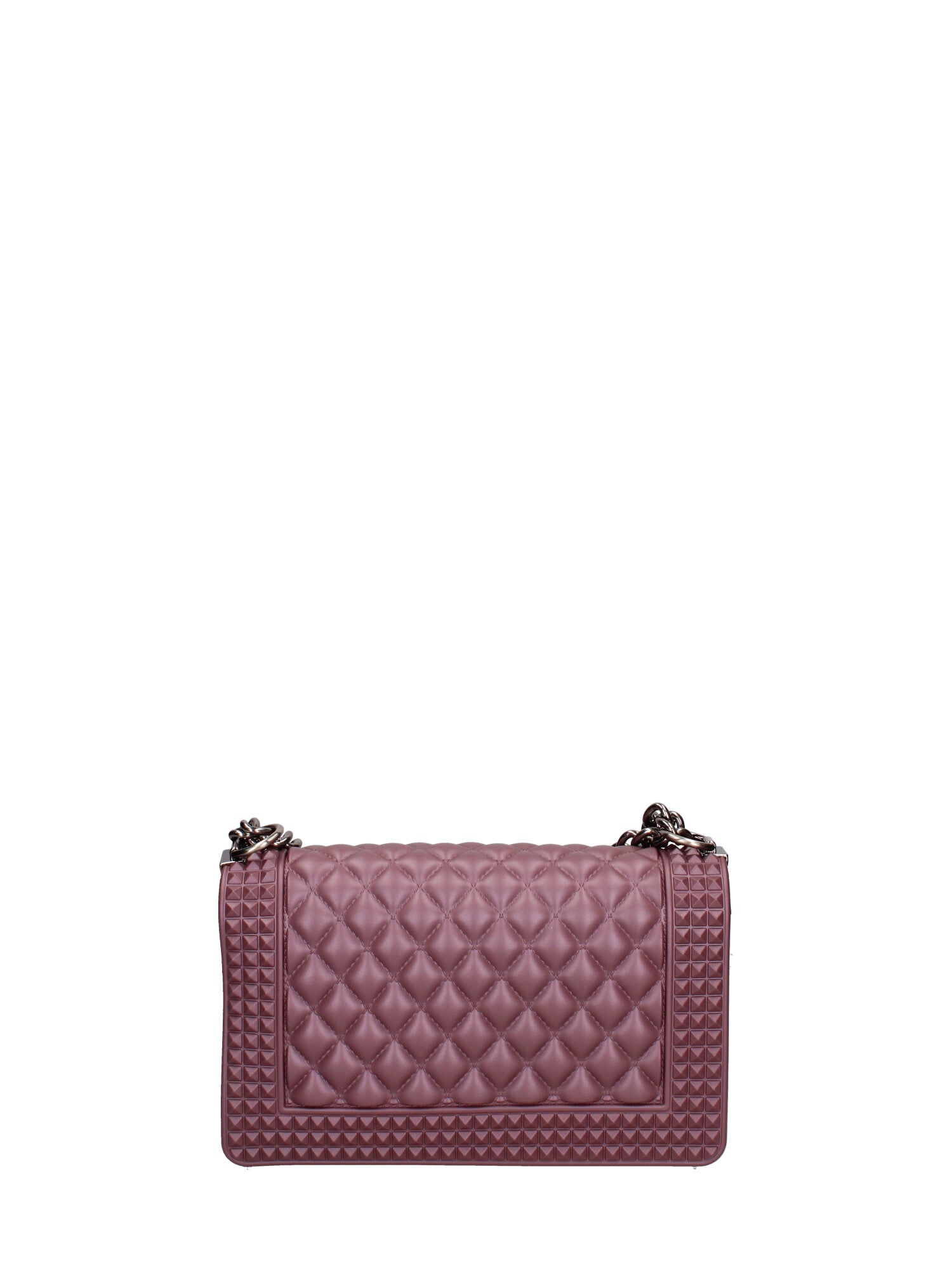 Borsa a mano donna 100% gomma FLAT PENKA M-DARK MAUVE-BRUSH CDF Marc Ellis