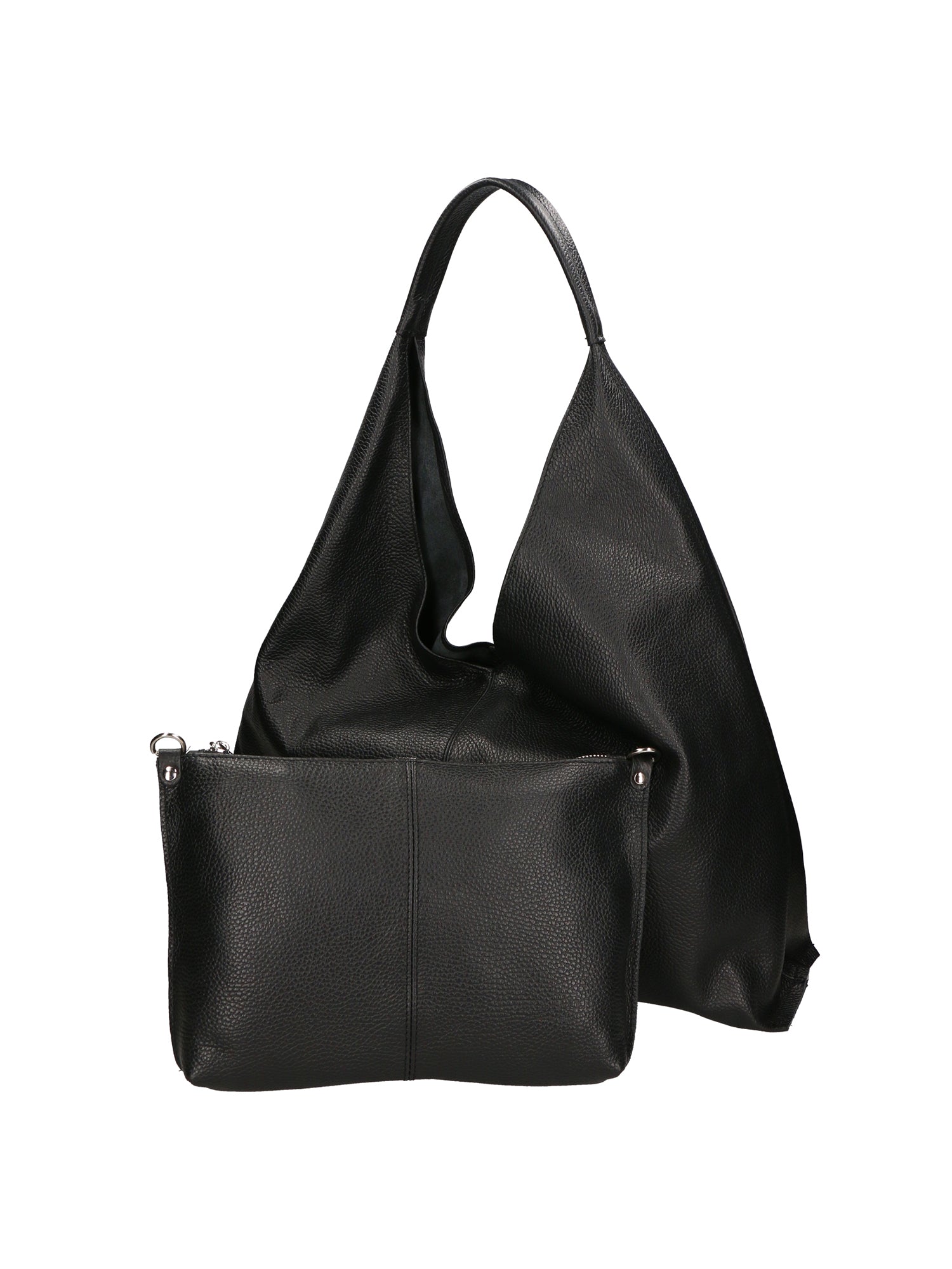 Ginger Borsa a spalla da donna Vera pelle 05788-D28 NERO Gave Lux