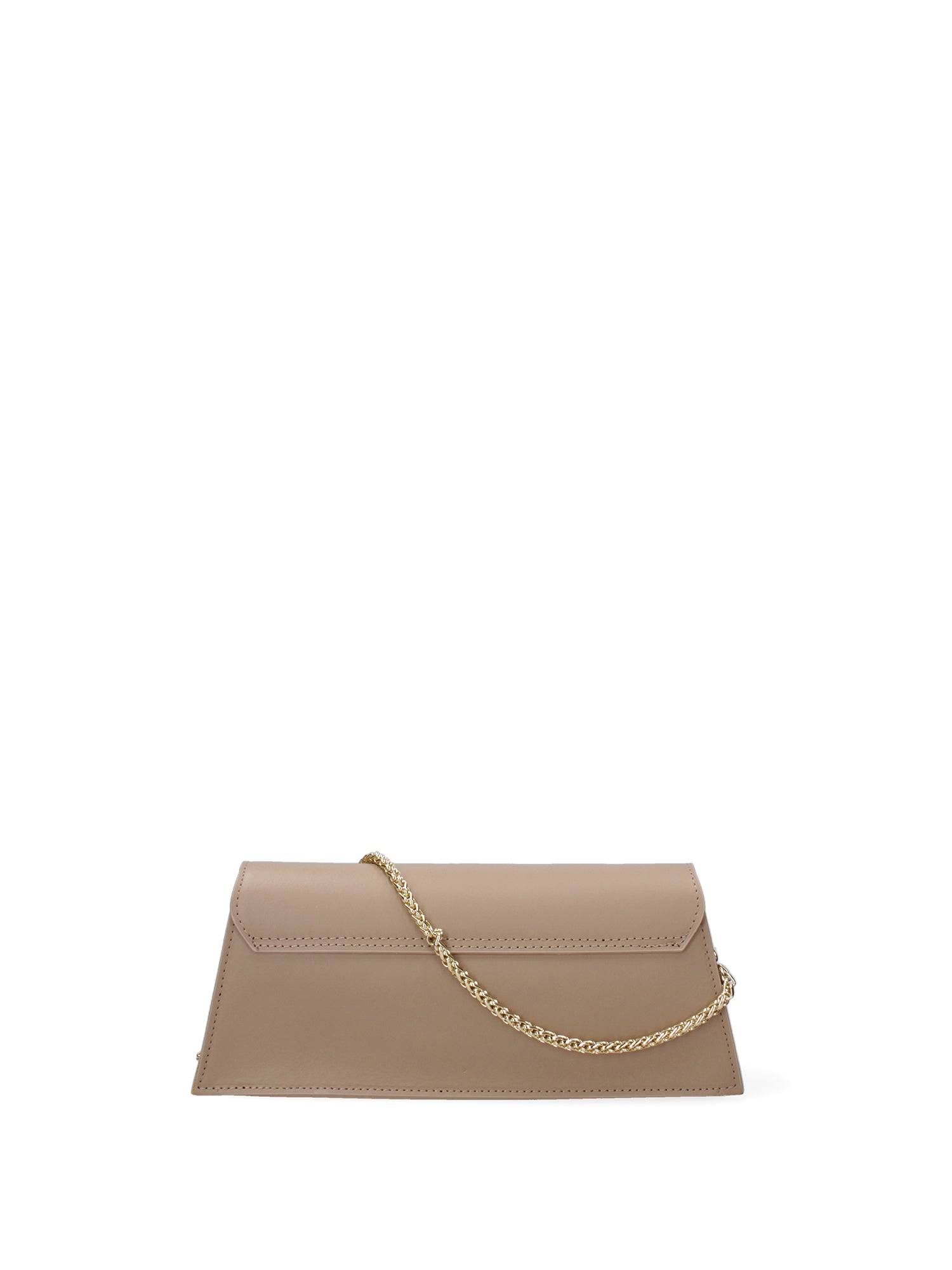 Borsa a spalla da donna Vera pelle 07313-L110 TAUPE Roberta Rossi