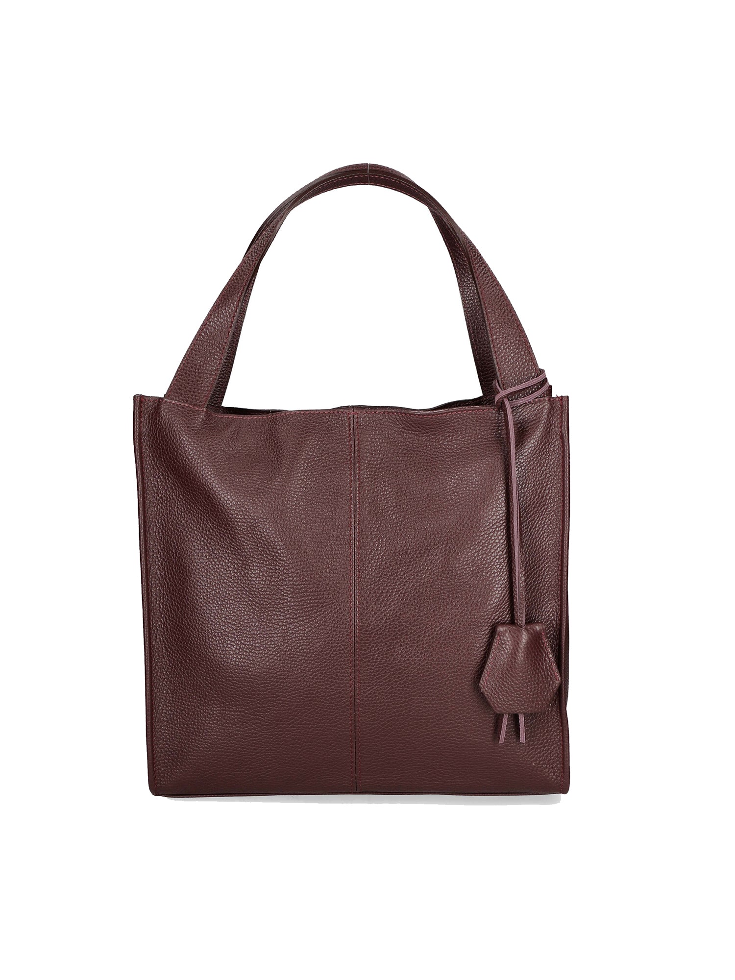 Seraphina Ultra Borsa a spalla da donna Vera pelle 3311-D54 BORDO SCURO DARK BORDEAUX Gave Lux