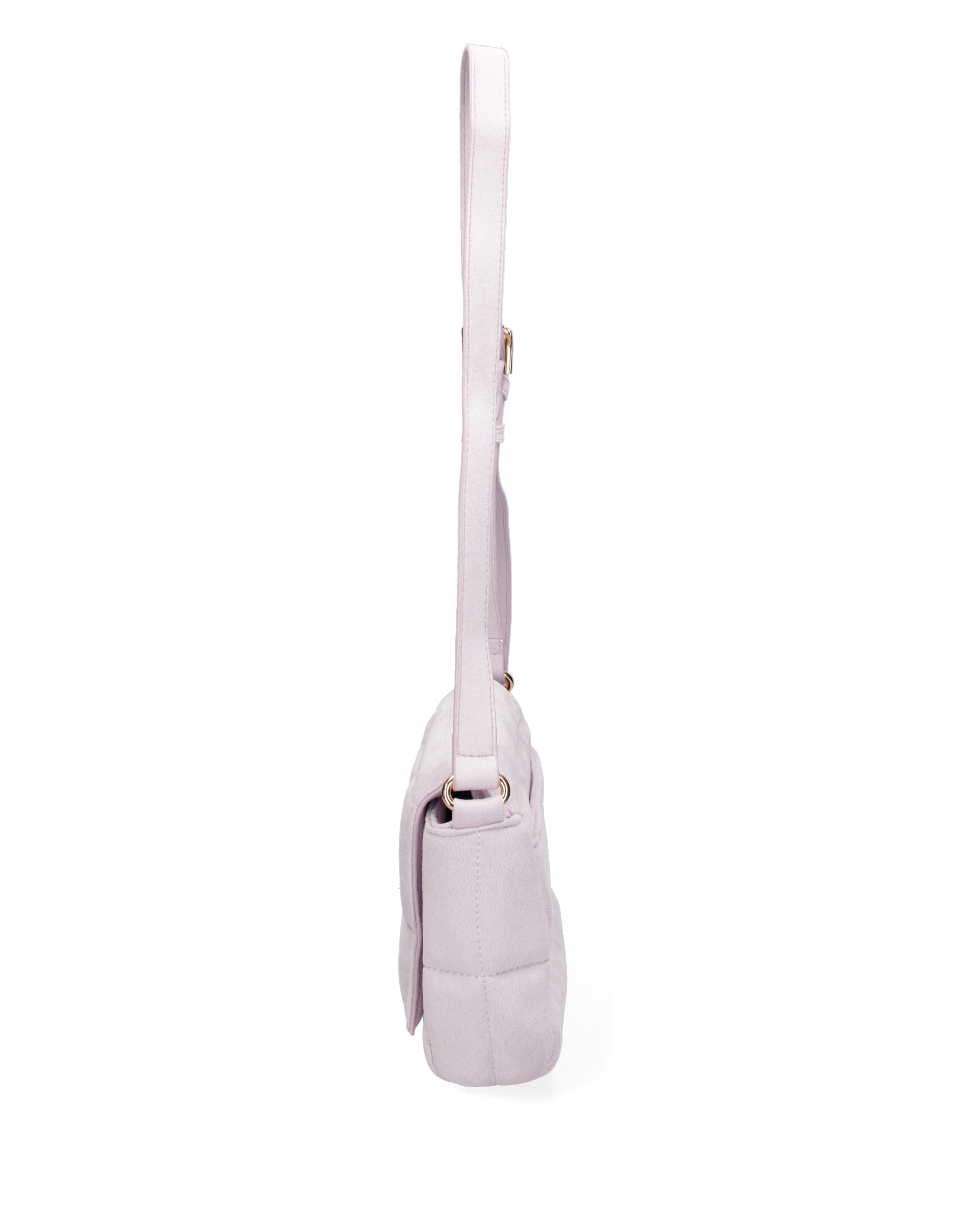 Borsa a spalla da donna Ecopelle DC3323-1-LILAC Diana&co
