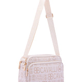 Borsa a tracolla da donna Ecopelle BC1375-OFF WHITE B Cavalli