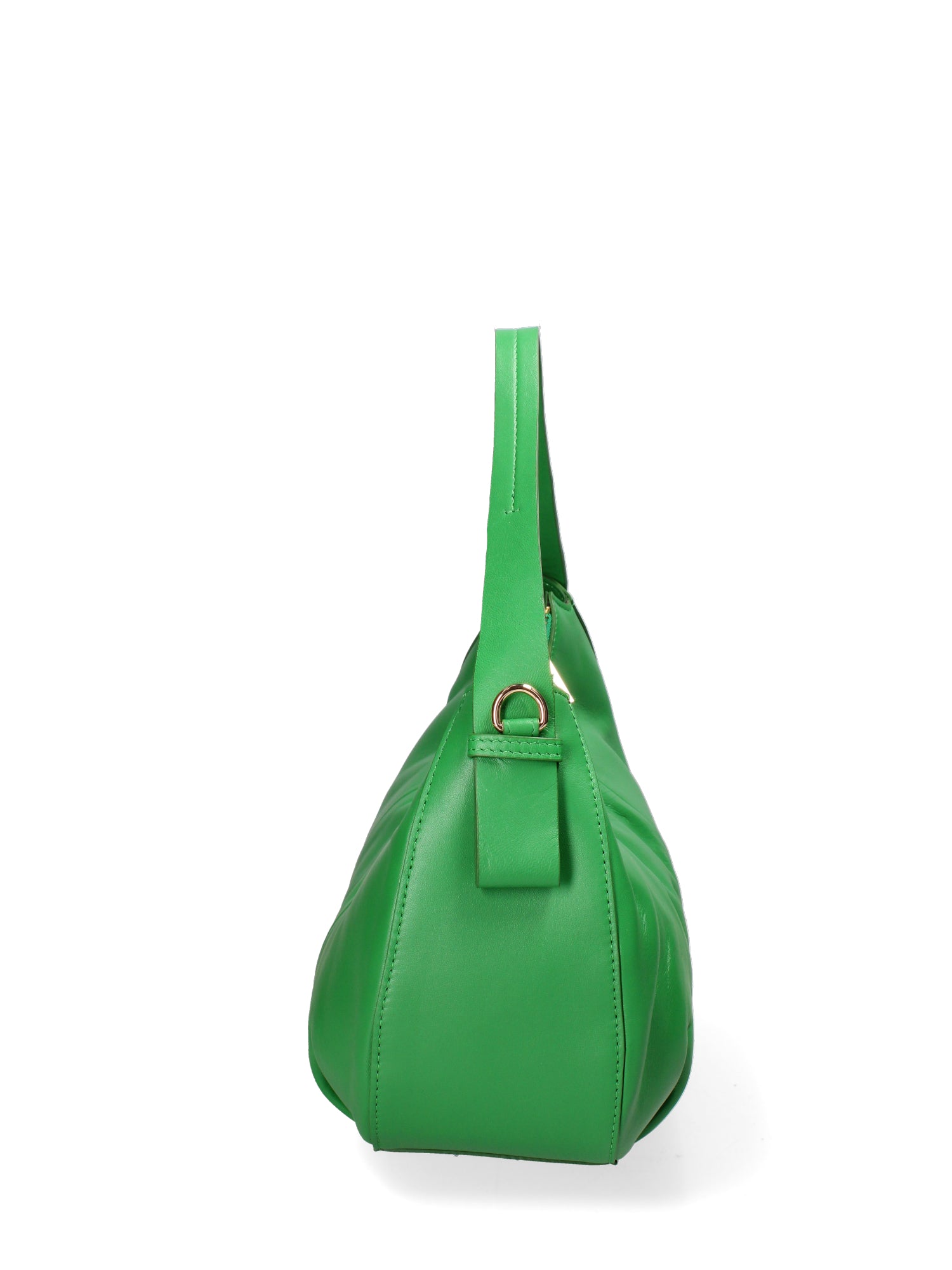 Borsa a spalla da donna Vera pelle JR-W-1167LNA-EMERALD GREEN-GOLD John Richmond