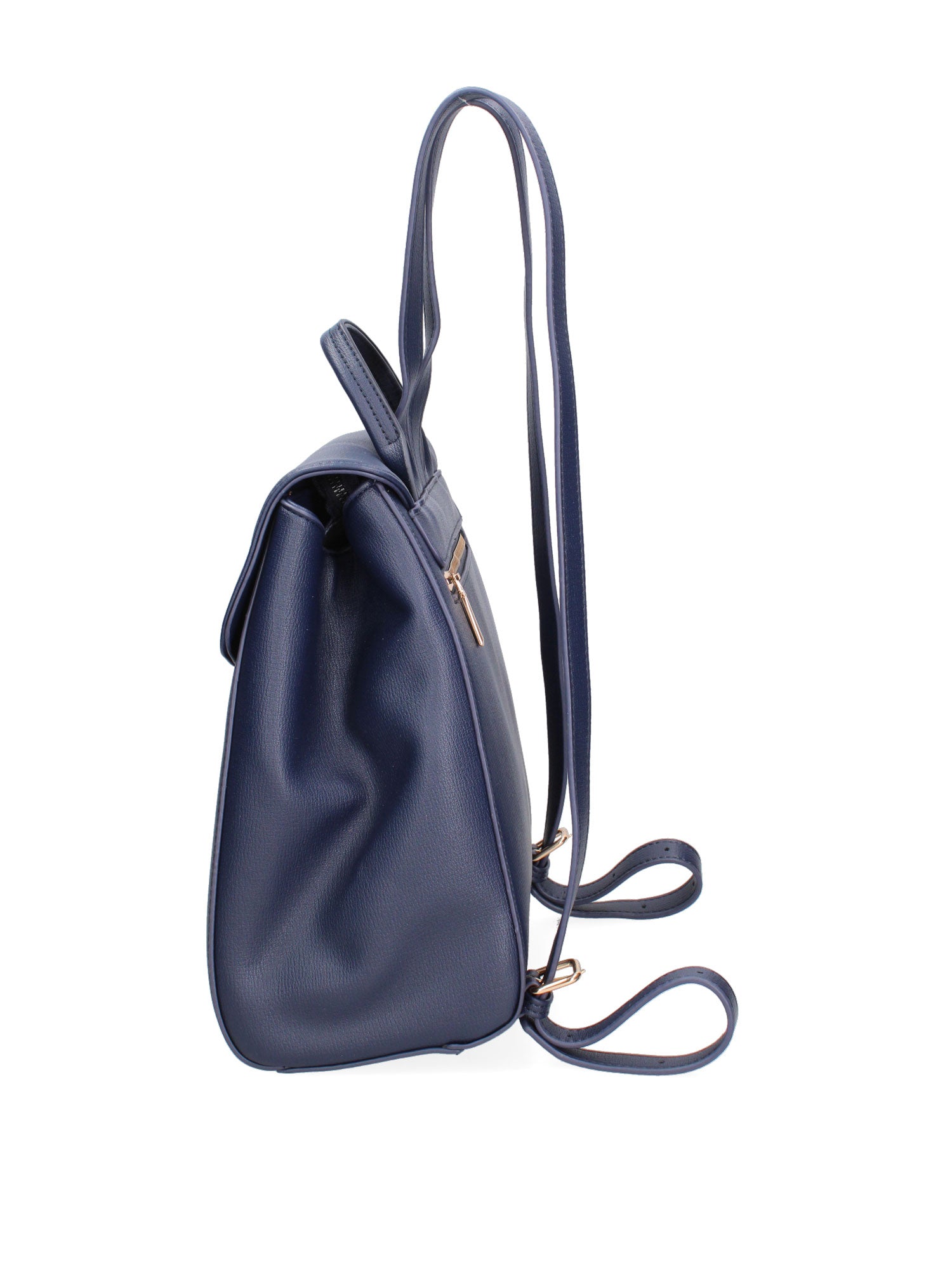 Zaino da donna in ecopelle Casual 635-2-NAVY BLUE Diana&co